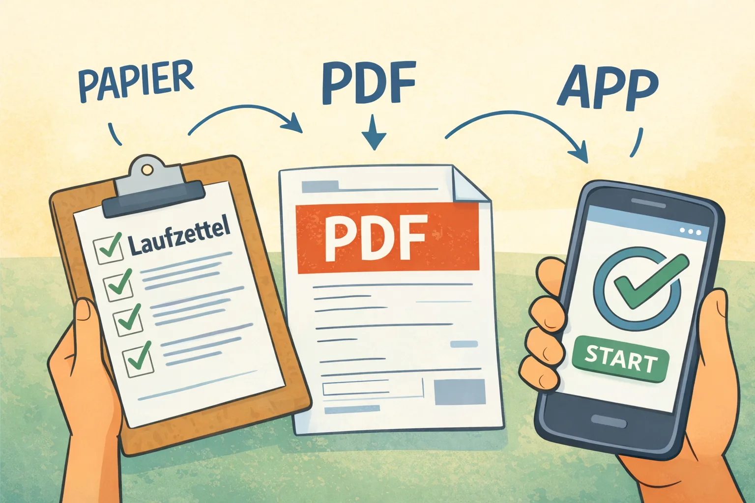 Touren als Ausdruck, PDF oder mobil